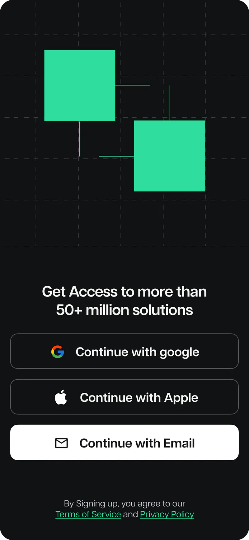 DropIn mobile — login