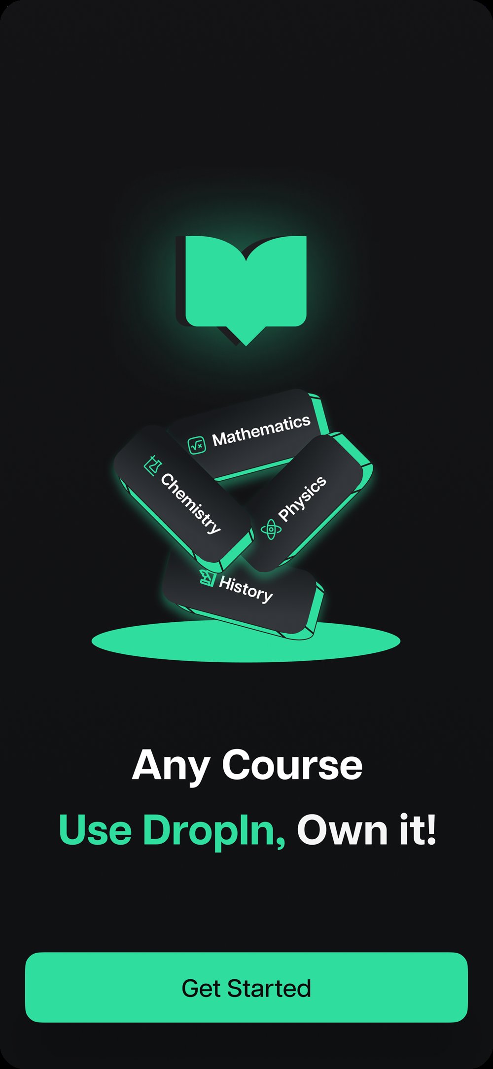DropIn mobile — onboarding 1